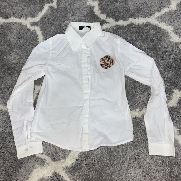 Kids Burberry Button Up - Picture 1 of 3